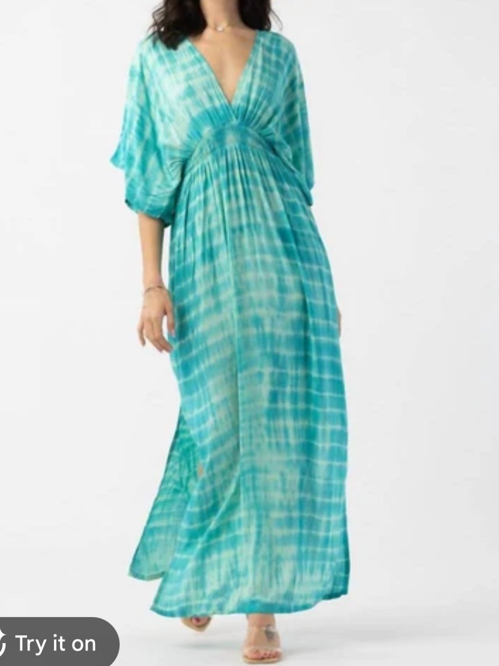 Tiare Hawai’i green maxi dress